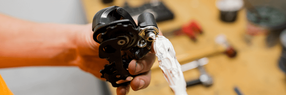 invetten achterderailleur