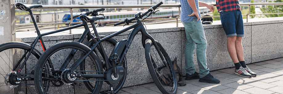 Cube fietsen met riemaandrijving