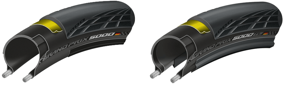 Continental Grand Prix 5000 Uitvoeringen