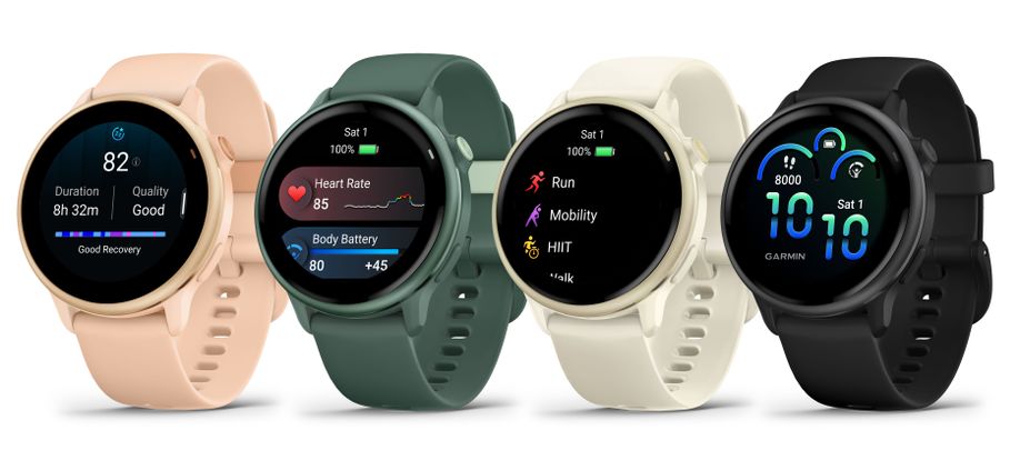 Garmin Vivoactive 6 volledige line-up van alle kleuren