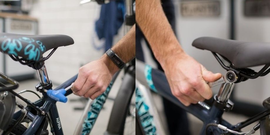 Zadelpen en Zadelstrop worden afgesteld