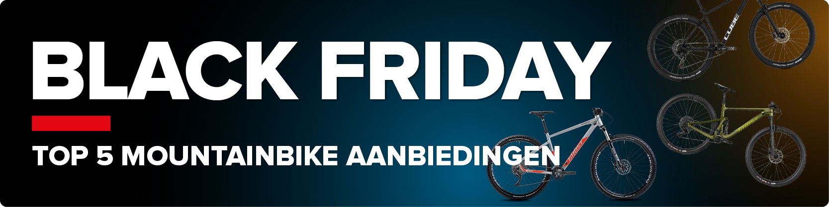 Top 5 Black Friday Mountainbikes en MTB Deals 2024