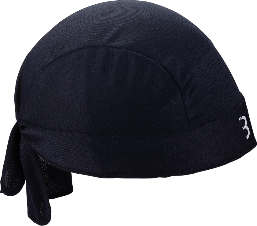 BBB ComfortHead BBW-99 Bandana In Microfibra Per Sotto Il Casco - Nero, Morbida E Traspirante, Ideale Per Ciclismo E Sport