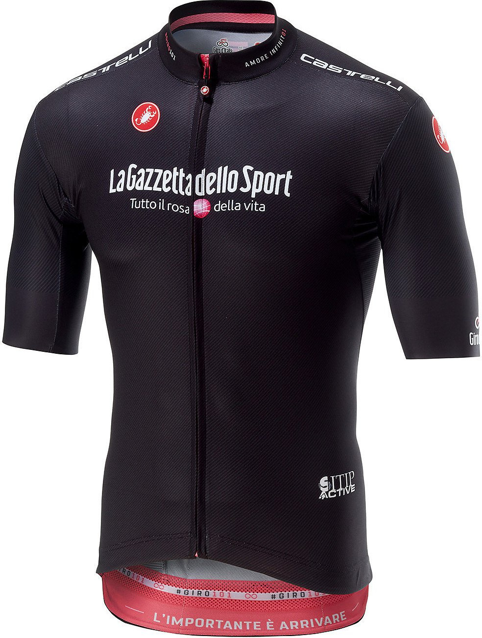 Castelli Giro d Italia Squadra Nero Fietsshirt 12GO Biking