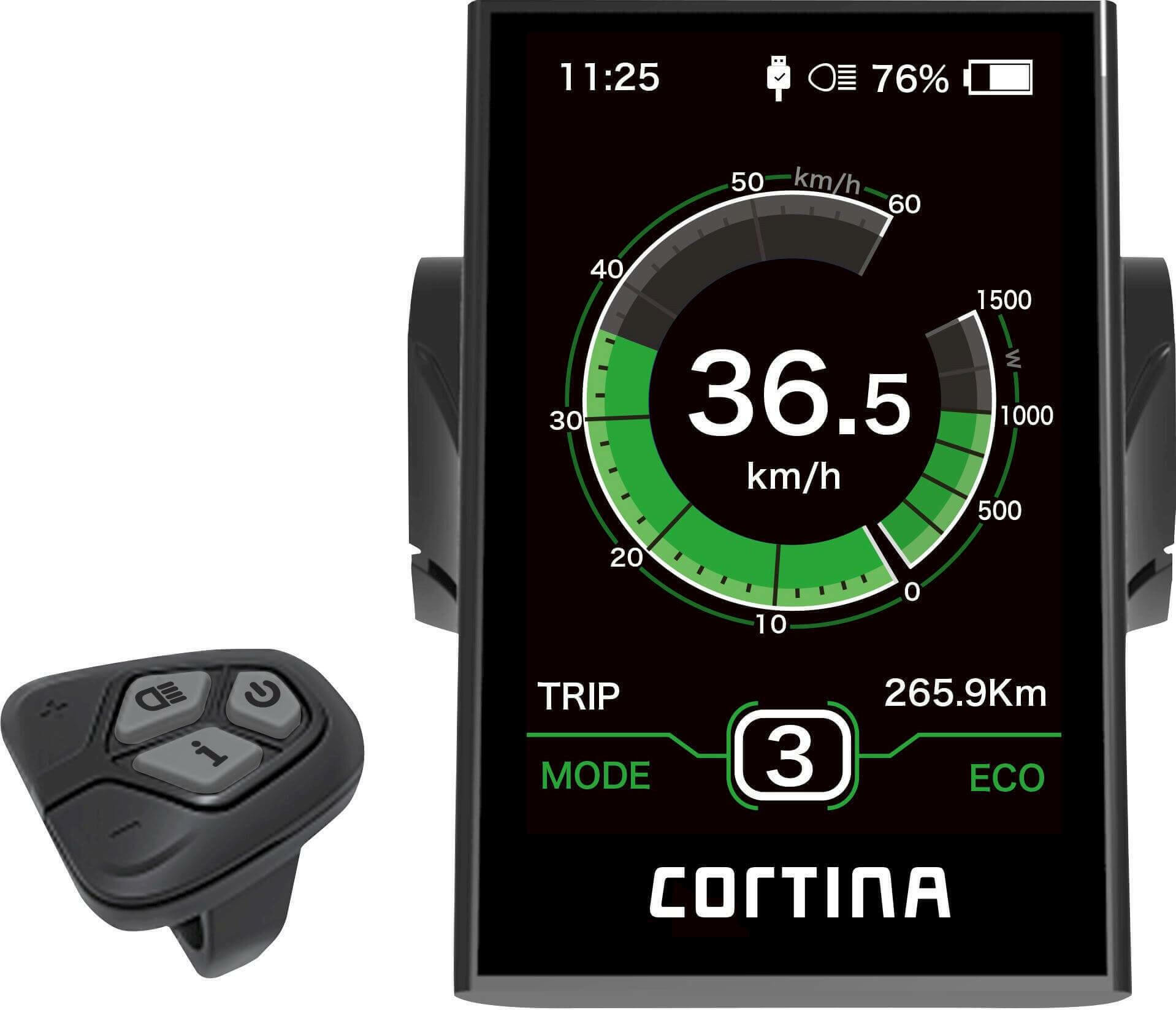 Cortina Bafang DP C18 Canbus Display | 12GO Biking
