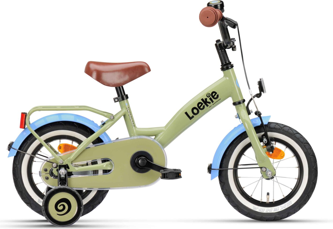 Loekie Superstar 12 Inch Meisjesfiets 2025 12GO Biking
