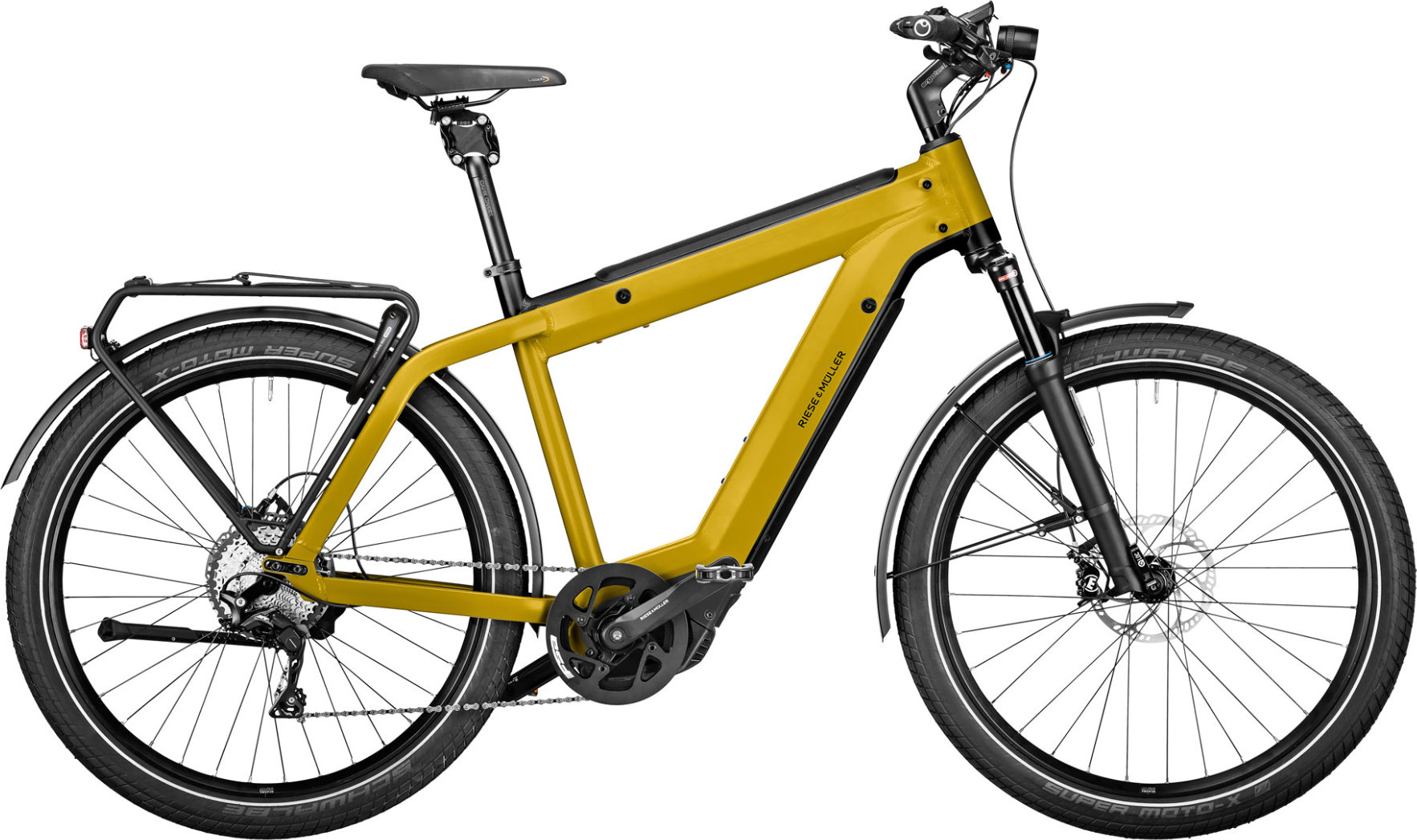 Riese & Müller Supercharger GT Touring Intuvia Voordrager 2022 12GO