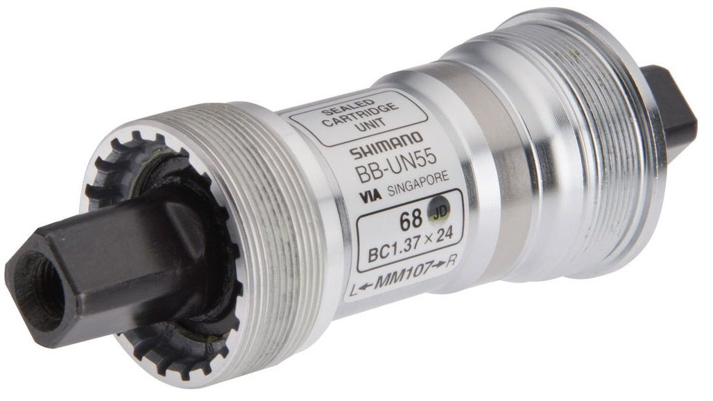 Shimano BBUN55 Vierkante As Bottom Bracket BSA 12GO Biking