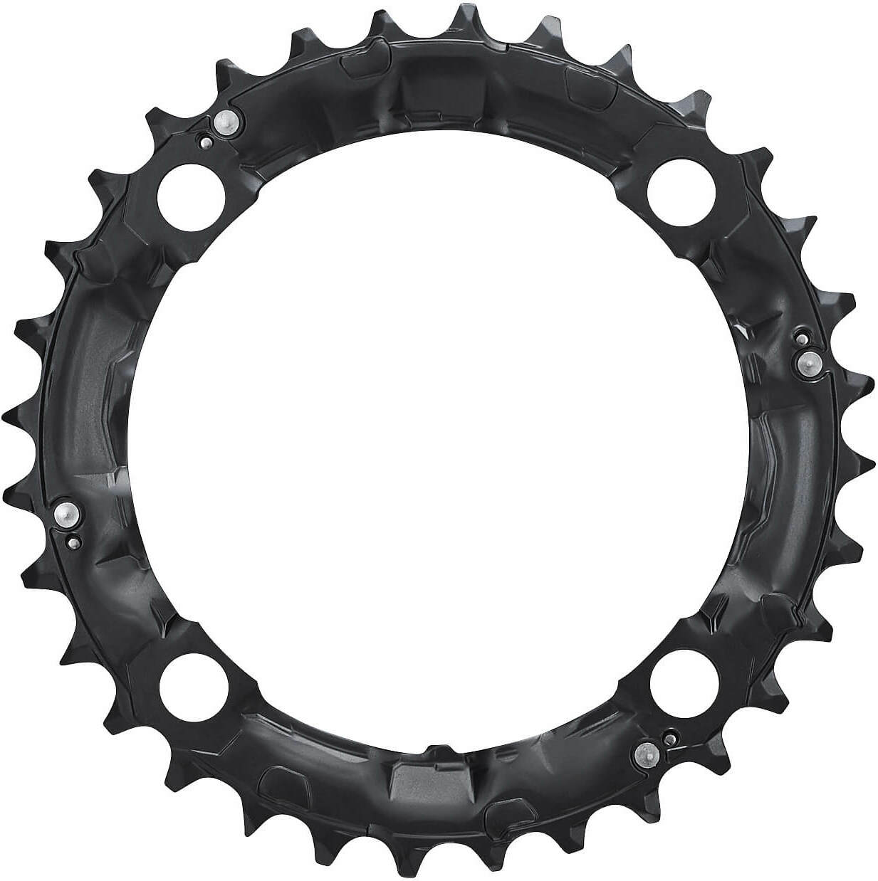 Shimano 105 FC-5750 Compact Kettingblad Buiten Zilver 10 Speed