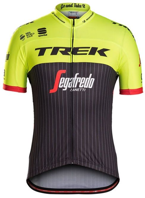 Sportful Trek Segafredo Replica Jersey Yellow 12GO Biking