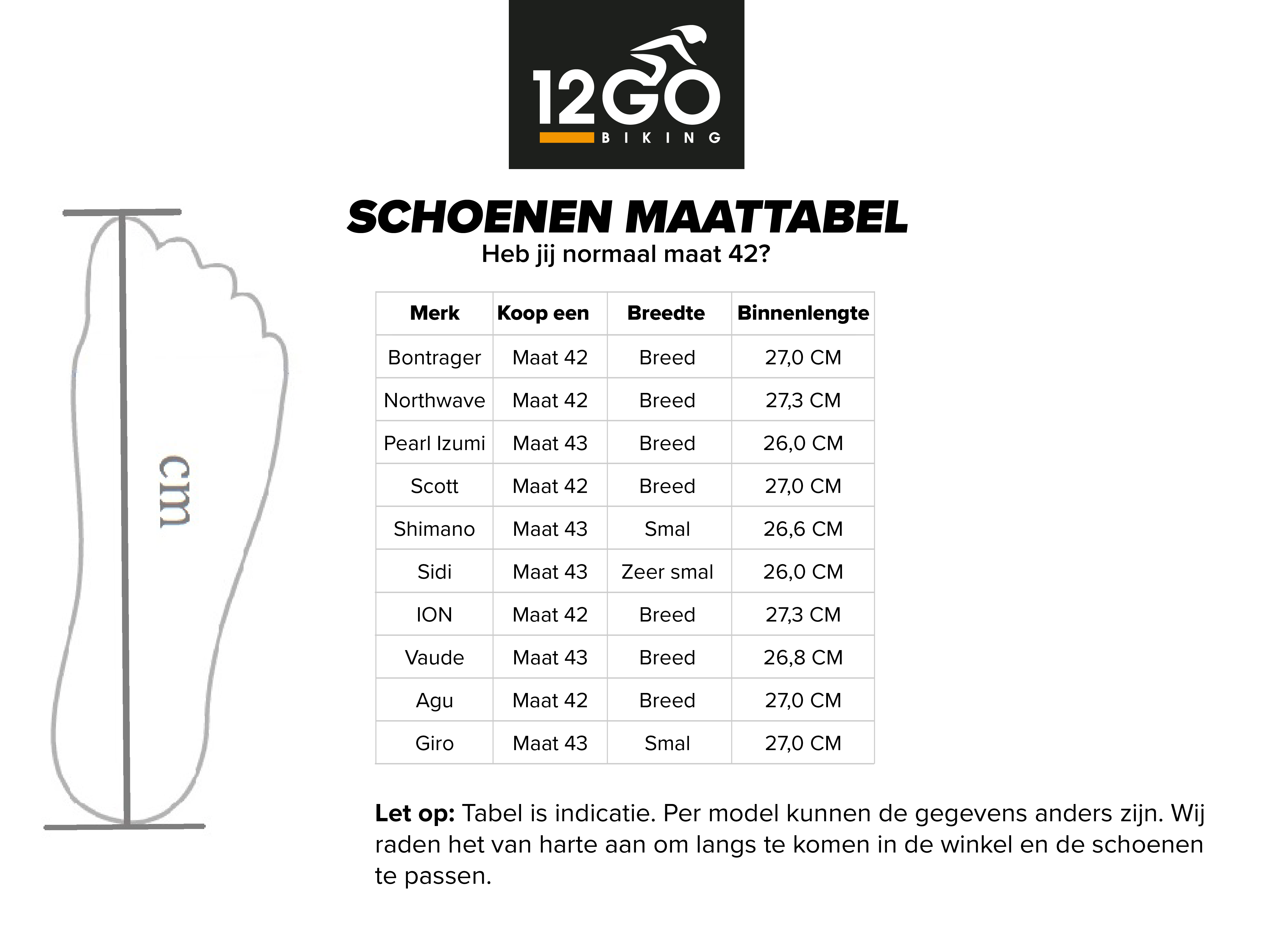 Maattabel Specialized Schoenen Outlet Store, UP TO 67% OFF |  www.elrincondelpulpo.com