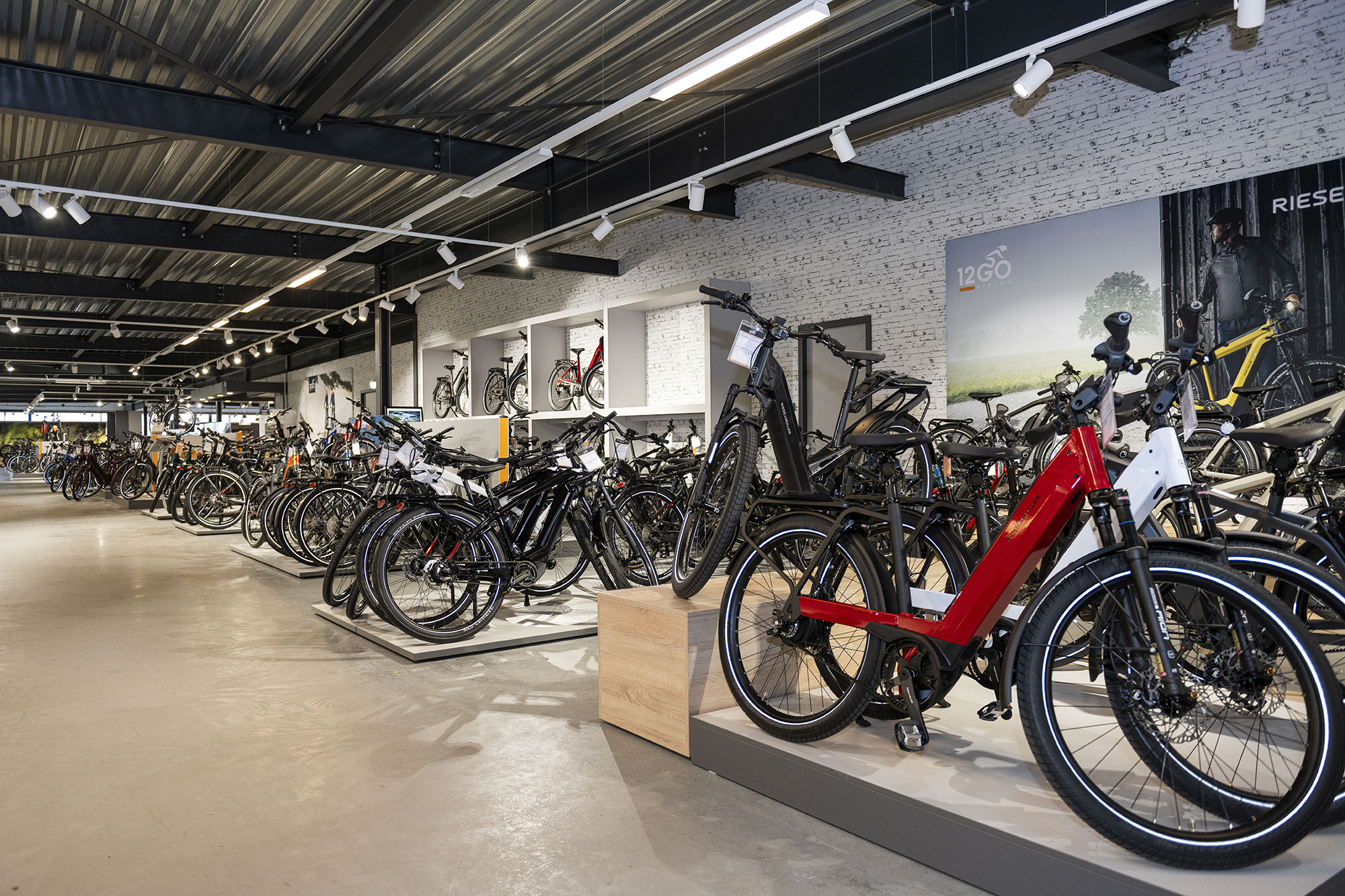 Gigantische showroom