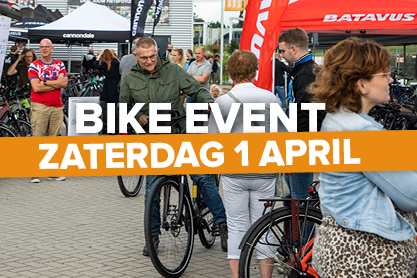 Bike Event op 1 april