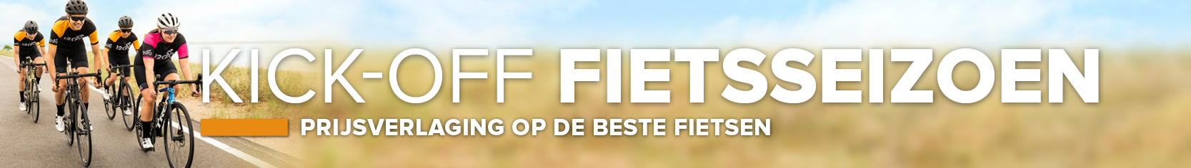 De Kick-off van het fietsseizoen
