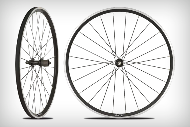 Racefietswielen met velgremmen