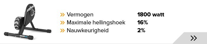 Wahoo Kickr Core kenmerken